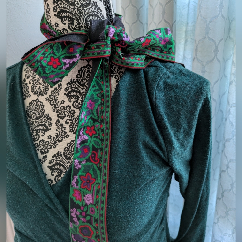 Vintage, Floral Belt, or Scarf Tie